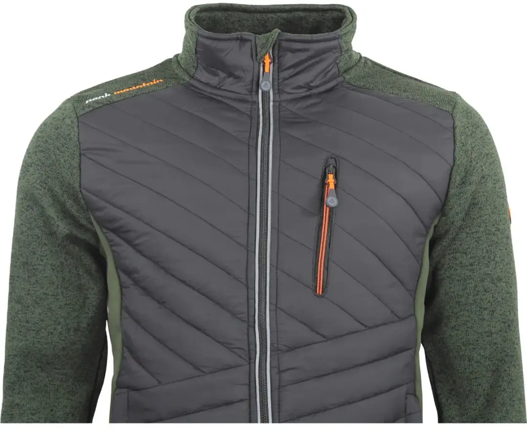 Peak Mountain Chacha Fleece Jas - Kaki - afbeelding 5 van 6