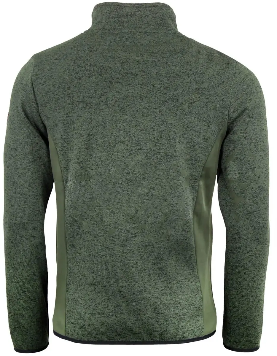 Peak Mountain Chacha Fleece Jas - Kaki - afbeelding 4 van 6
