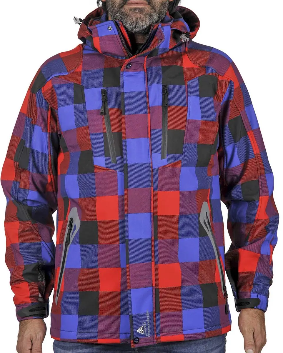 Peak Mountain Cina Softshell Jas - Zwart - M - afbeelding 4 van 6