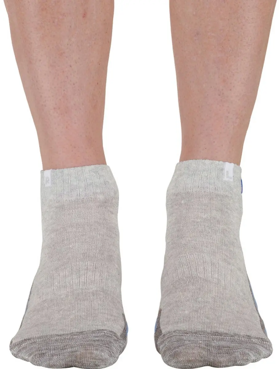 Monnet Trek Lin Basse Sokken - Grijs/Blauw - 41/42 - afbeelding 4 van 6