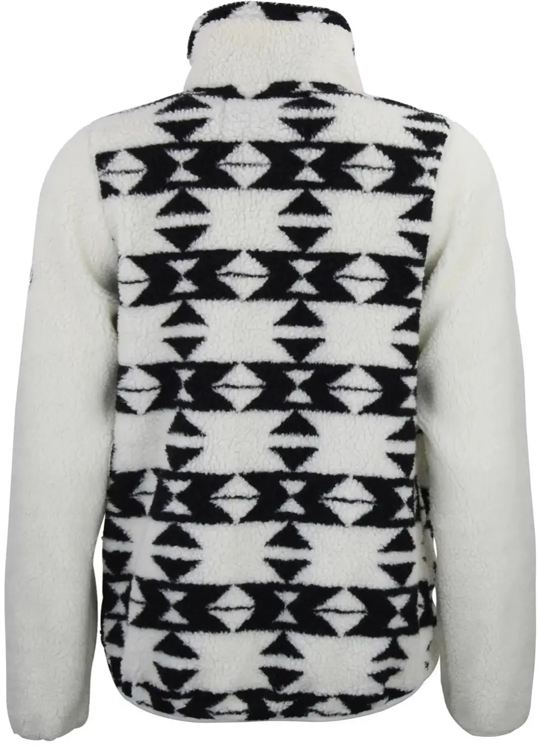 Peak Mountain Dames Sherpa Fleece 350G - Ecru - afbeelding 2 van 4
