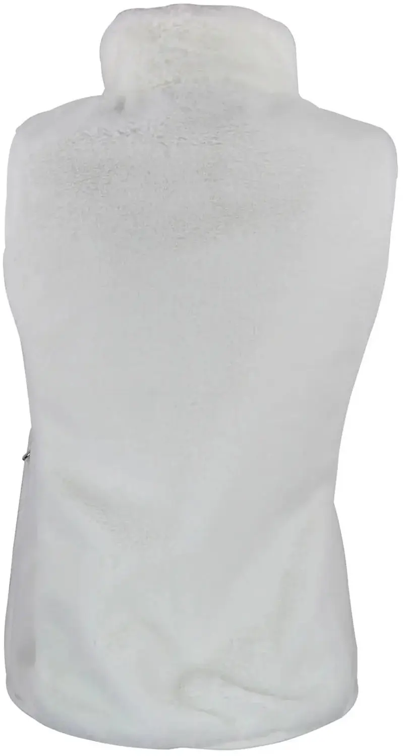 Peak Mountain Avril Dames Gilet van Nepleer - Ecru - XL - afbeelding 4 van 6