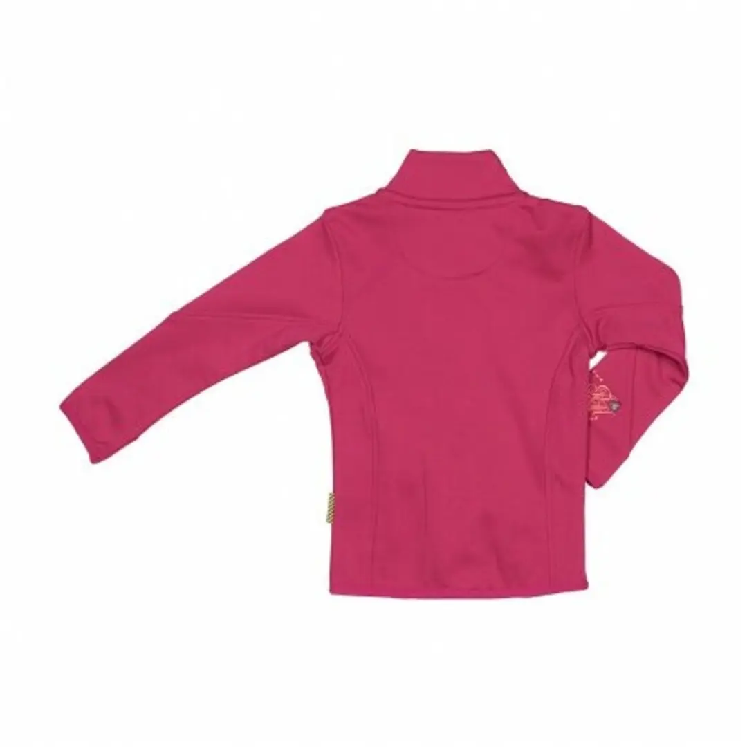 Peak Mountain Gaynur Meisjes Fleece Shell Sweatshirt - afbeelding 2 van 6