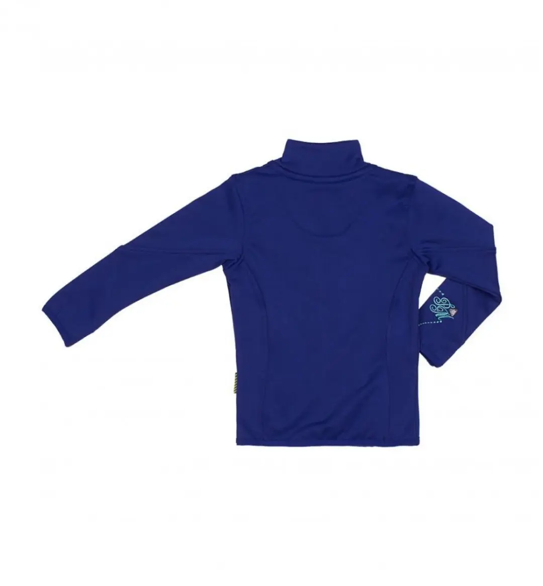 Peak Mountain Shell Fleece Trui Meisjes - Blauw/Groen - afbeelding 6 van 6