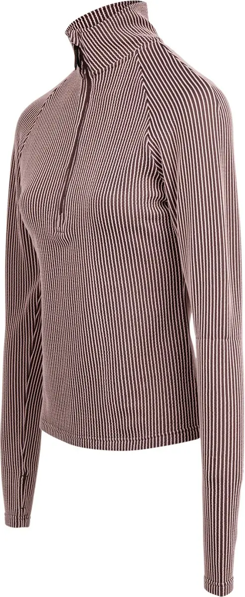 Brunotti - Kiana Snow Fleece Dames - Raisin - Fleece Vest - Wintersport Kleding - Slim Fit - M