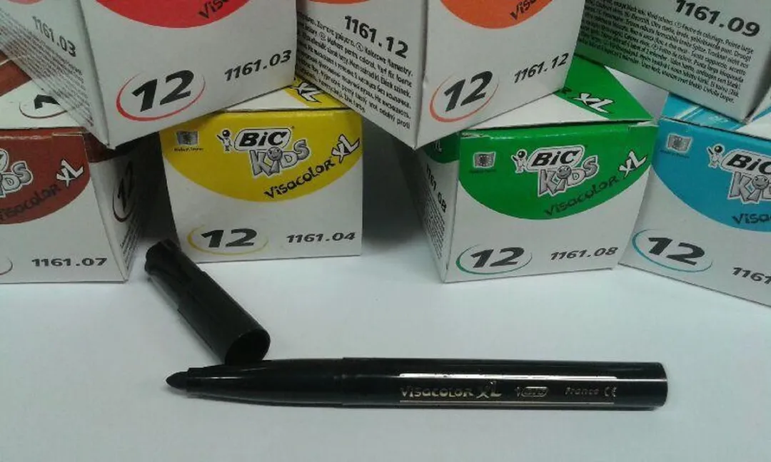 Creativ Company Bic Visacolor XL 3mm Groen - 12 Stuks