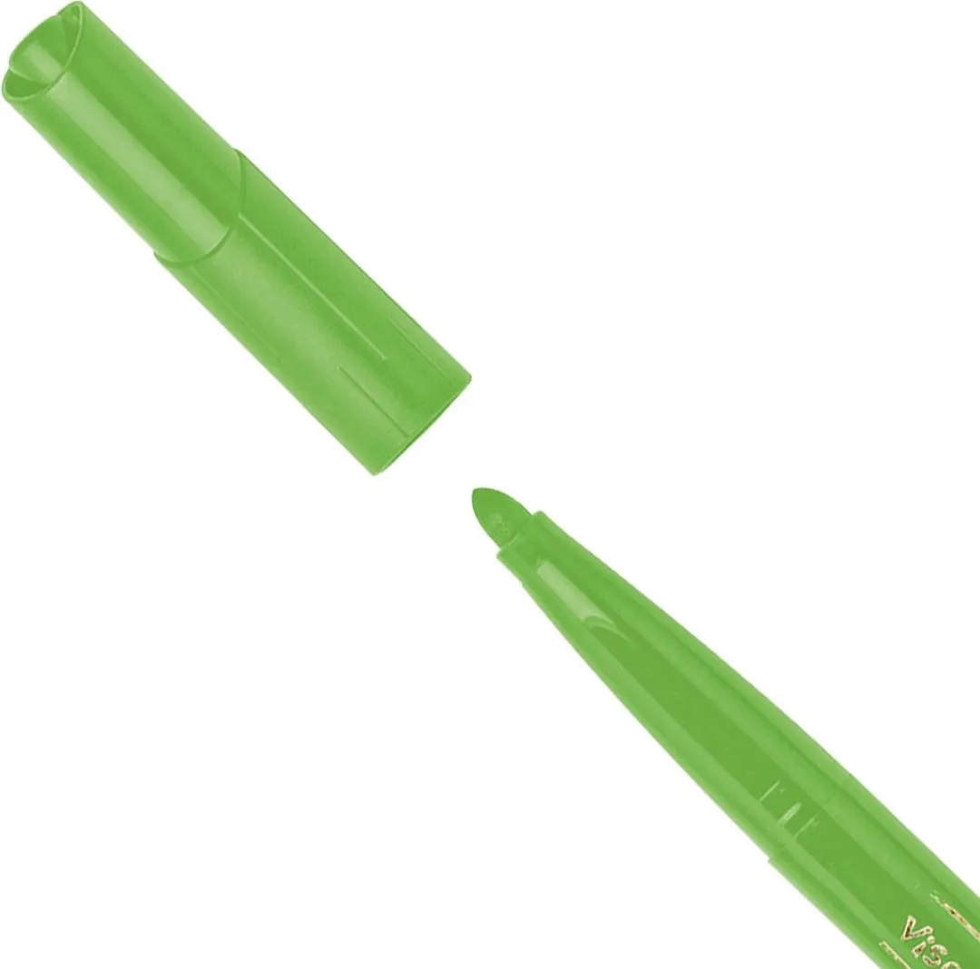 Creativ Company Bic Visacolor XL 3mm Groen - 12 Stuks