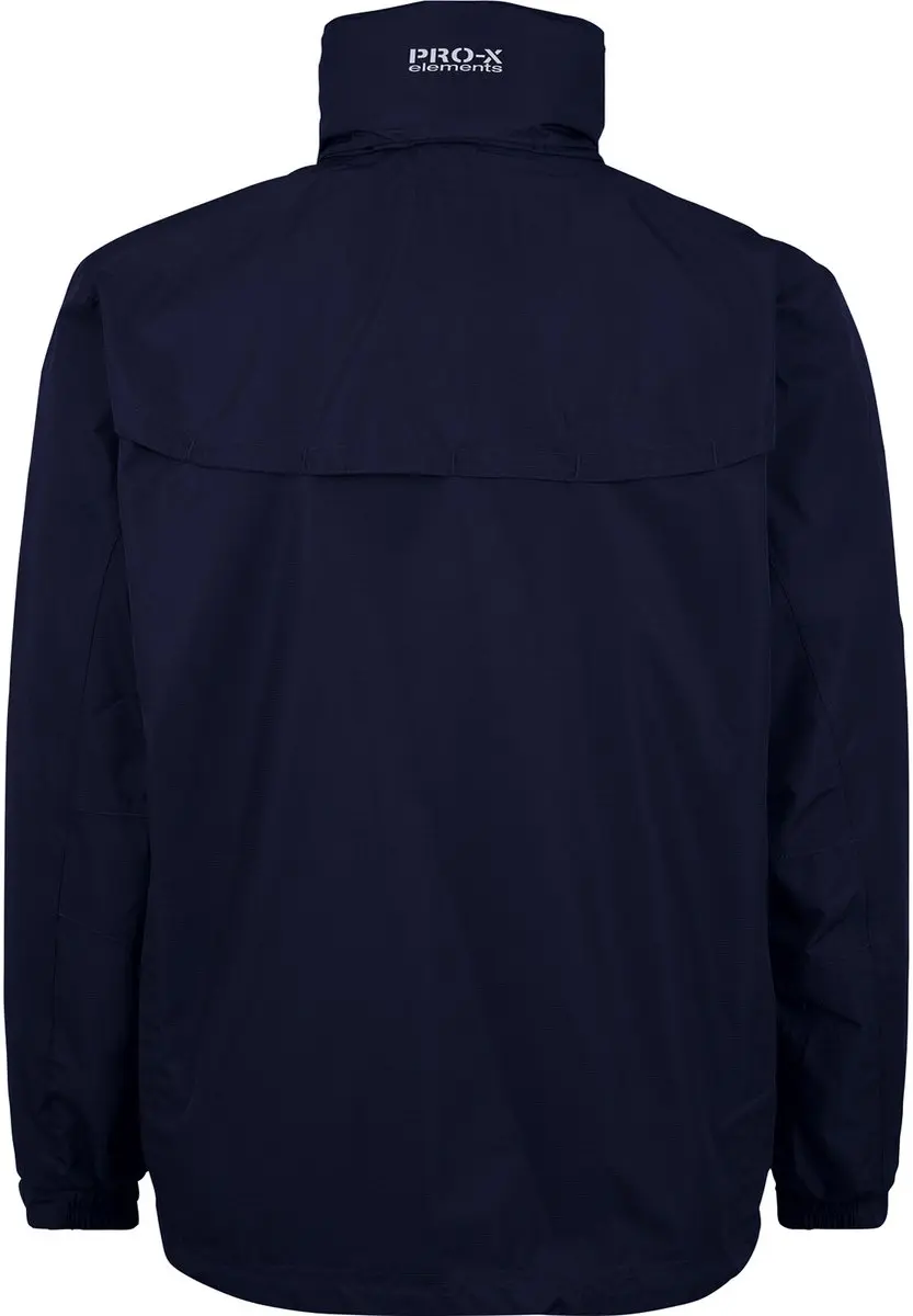 Pro-X Elements Meran Opbergbare Regenjas - Marineblauw - S - afbeelding 2 van 2