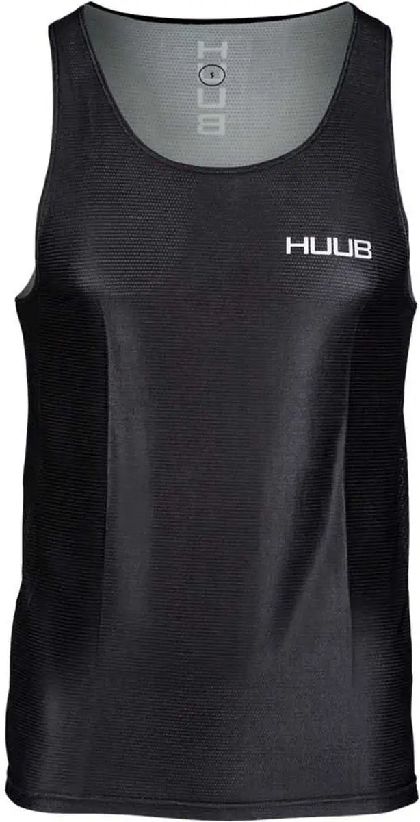 Huub Technical Training Mouwloos T-shirt Zwart L Man
