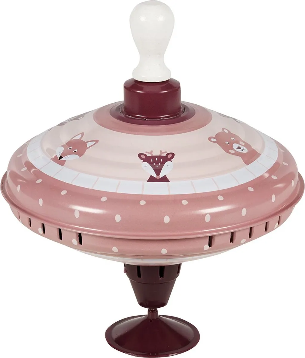Goki Humming Top Animals 53797 - Meerkleurig