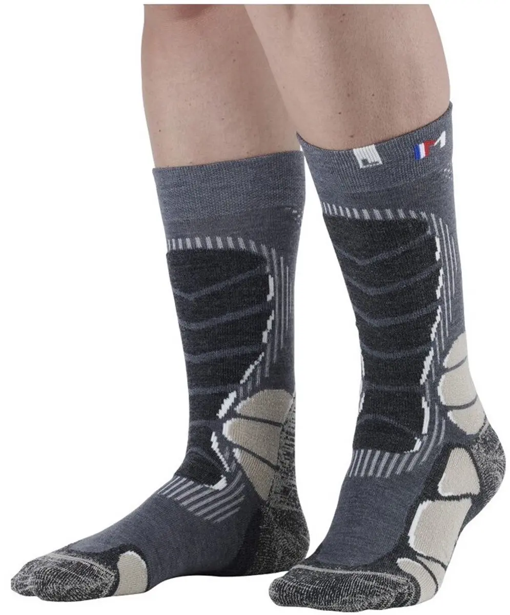 Monnet Trek Light Sokken - Grijs/Zwart/Beige - afbeelding 4 van 6