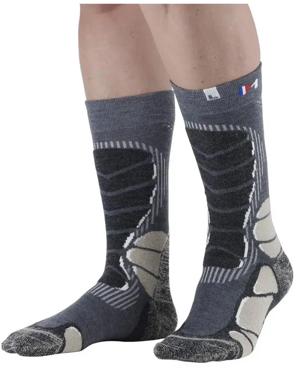 Monnet Trek Light Sokken - Grijs/Zwart/Beige - afbeelding 6 van 6