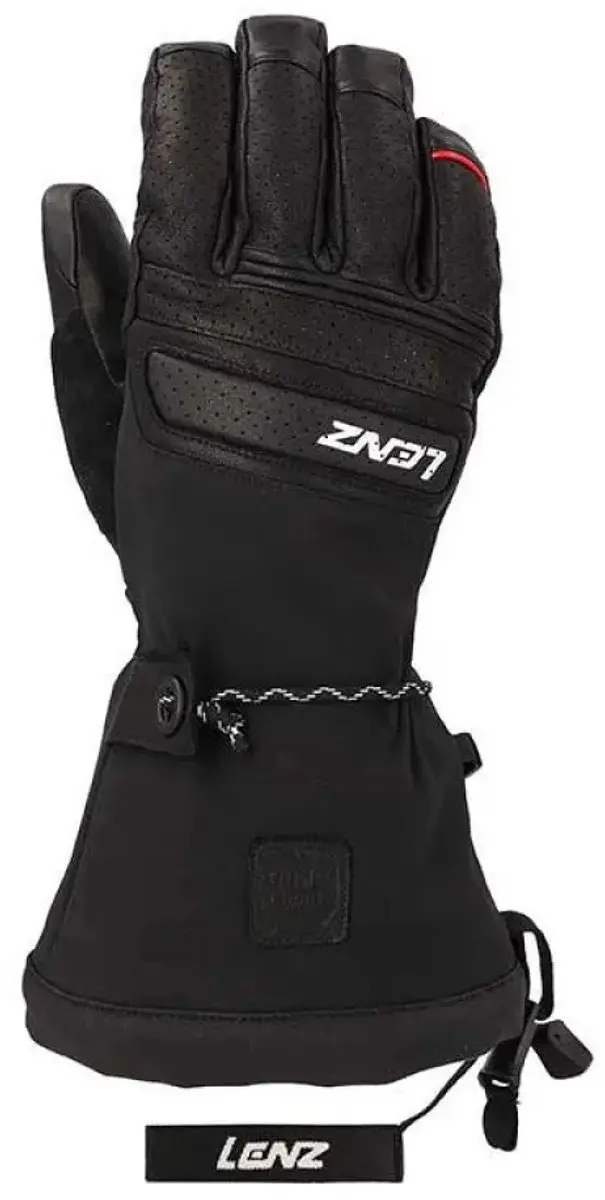 Lenz 9.0 Finger Cap Handschoenen Zwart M Vrouw