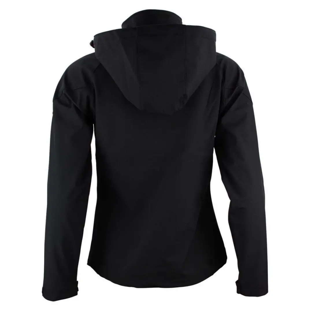 Peak Mountain Damesjas Softshell Acelsiorunn - Zwart - afbeelding 2 van 6