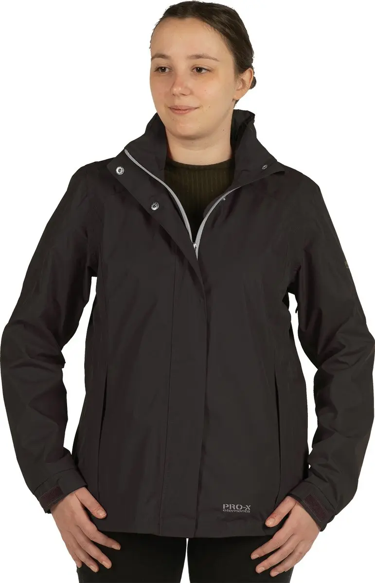 Pro-X Elements Carrie Dames Outdoorjas - Zwart - Maat 34 - afbeelding 3 van 4