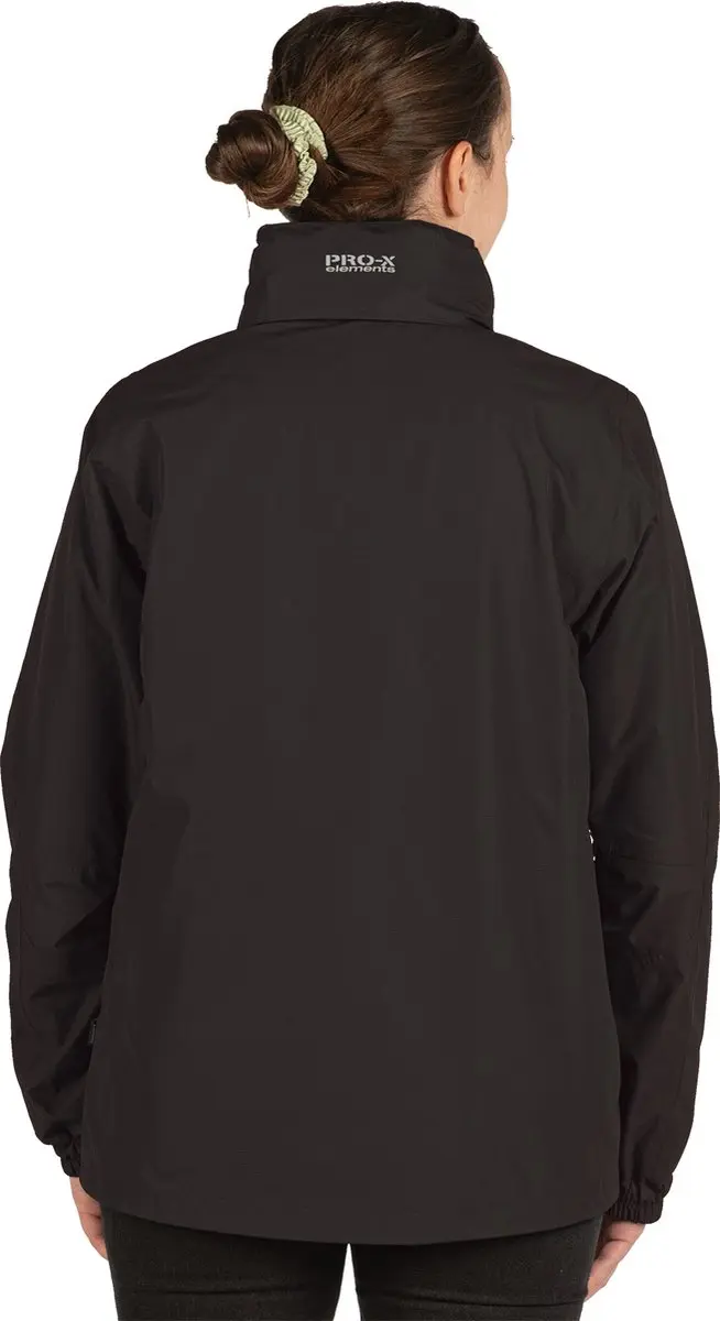Pro-X Elements Carrie Dames Outdoorjas - Zwart - Maat 34 - afbeelding 4 van 4