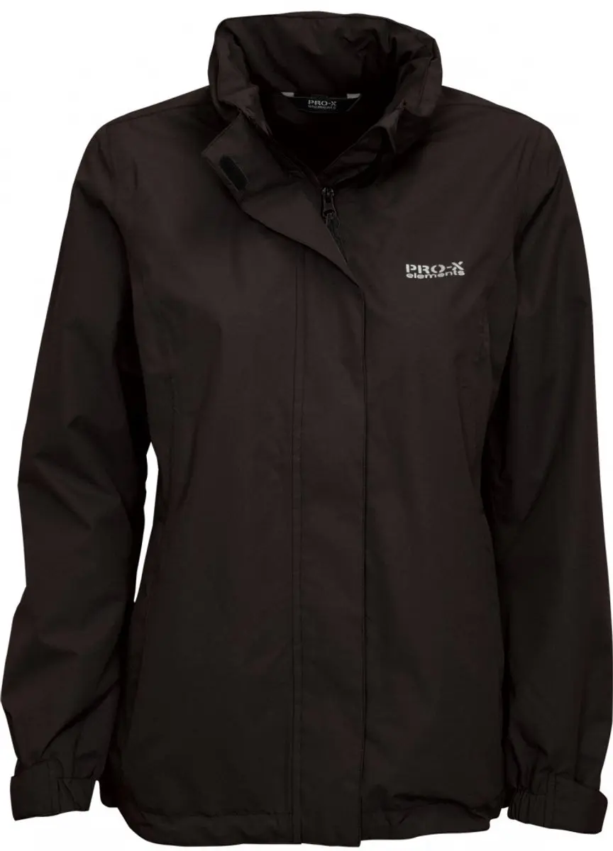 Pro-X Elements Eliza Opbergbare Regenjas Dames - Zwart - 38EU - afbeelding 2 van 5