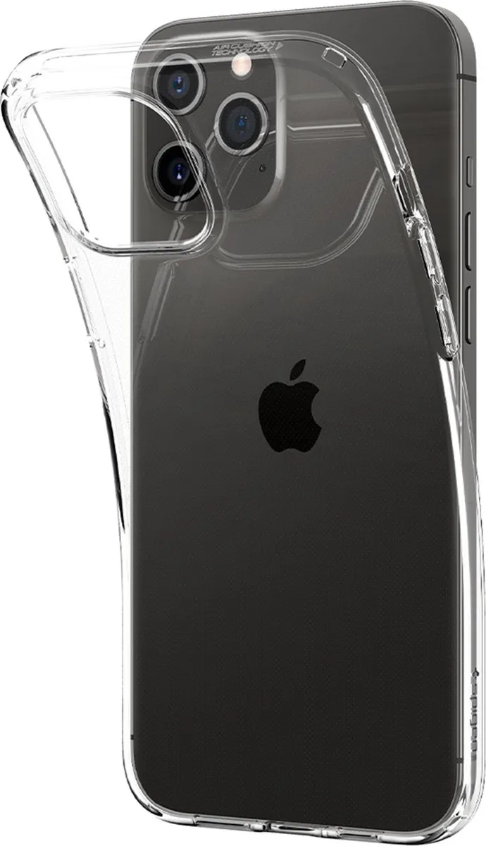 Spigen Liquid Crystal Air Cushion iPhone 12 Pro Max Hoesje - Transparant