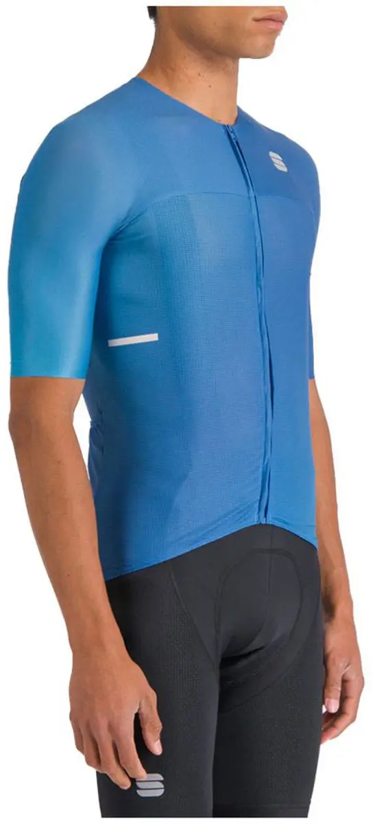 Sportful Light Korte Mouw Wielertrui Blauw 2XL Man