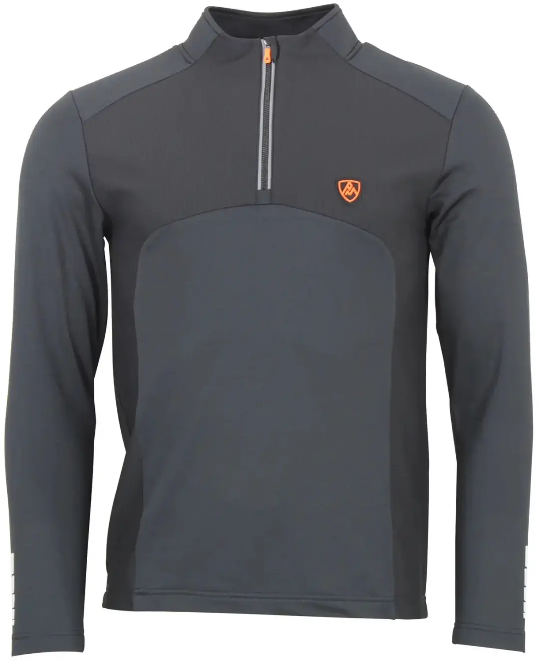 Peak Mountain Calais Zip Shirt met lange mouwen - Kaki - afbeelding 3 van 6