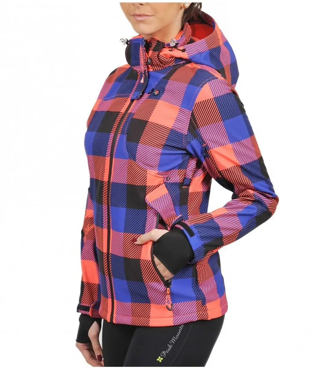 Peak Mountain Aveny Dames Softshelljack - afbeelding 2 van 6