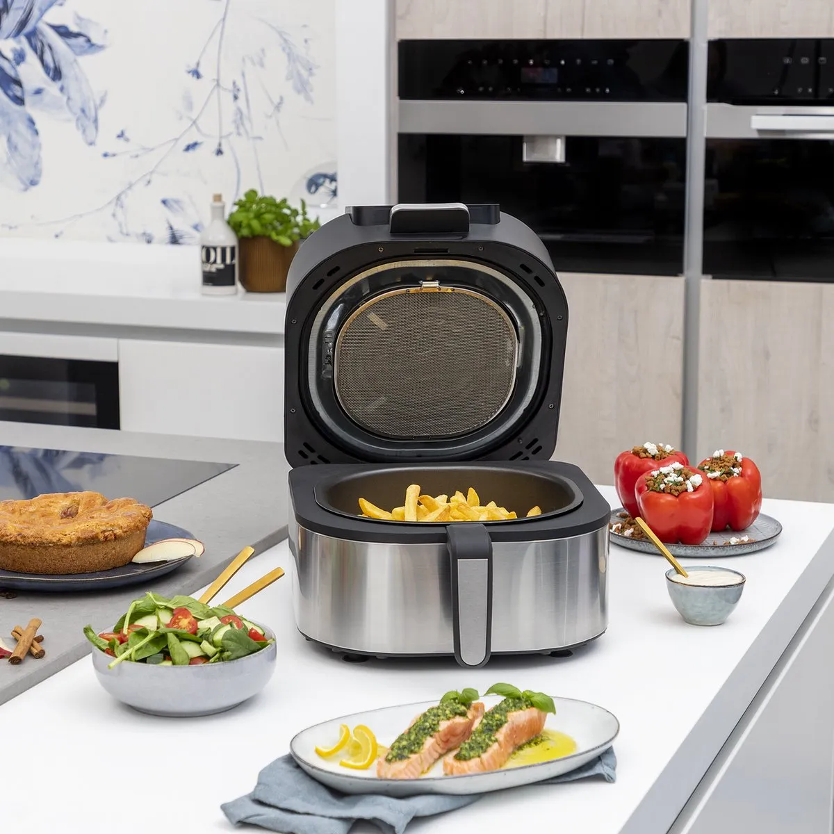 Princess Airfryer Grill XXL 182092 - 2-in-1 Grill & Friteuse 1760W - 5.6L - Zwart - afbeelding 6 van 6