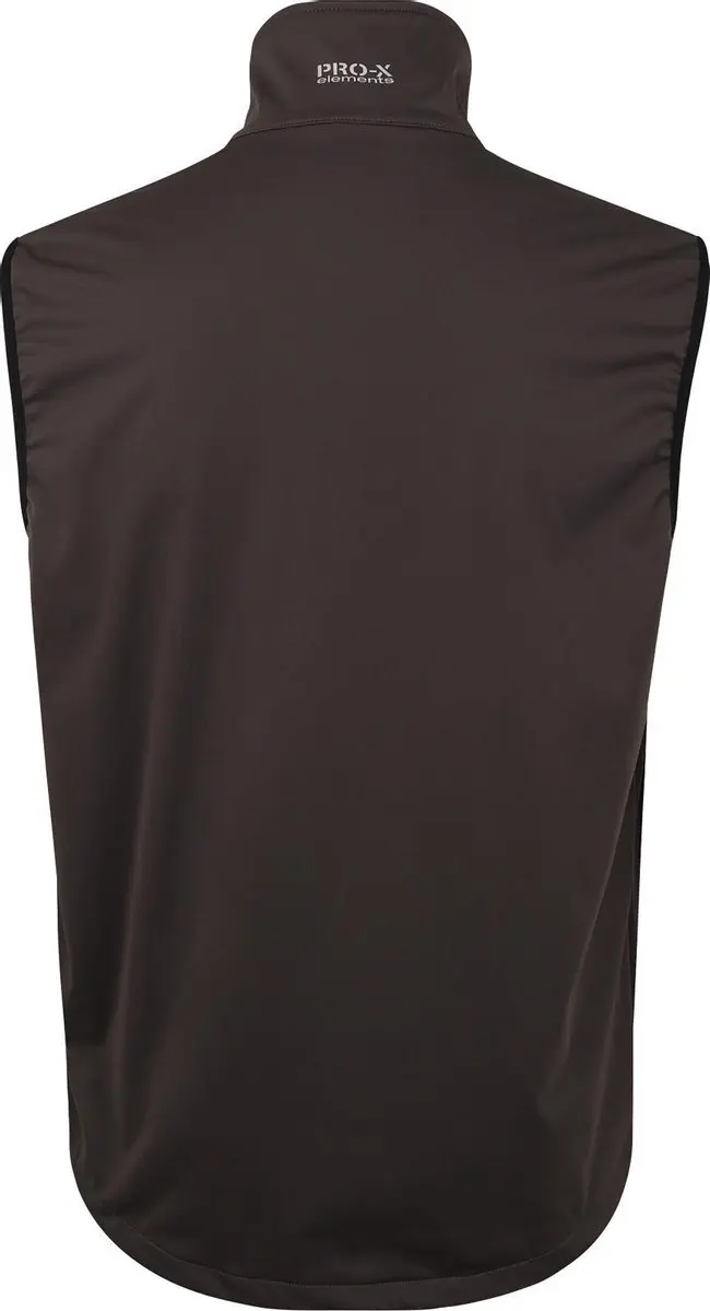 Pro-X Elements Mateo Heren Softshellvest - Antraciet - L - afbeelding 2 van 2