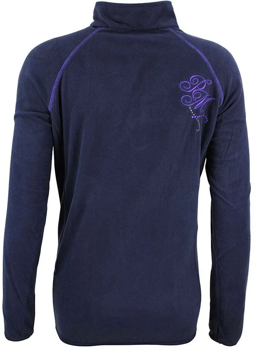 Peak Mountain Fafine Microfleece Sweatshirt Meisjes - Zwart - afbeelding 5 van 6