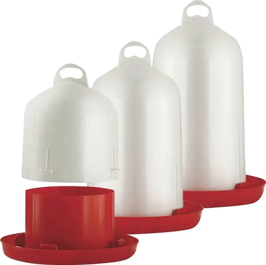 Kerbl Dubbelwandige Drinkbak Pluimvee 12L Wit
