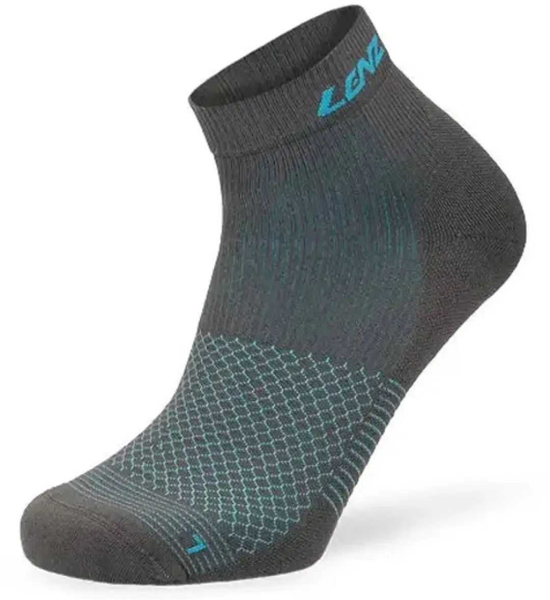 Lenz Think About Cool Active 1 Korte Sokken Grijs EU 39-41