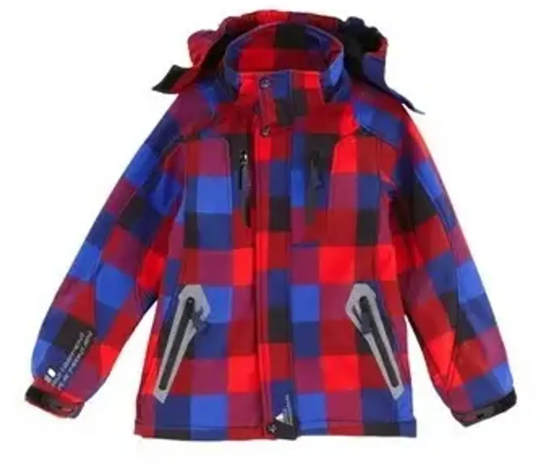 Kinder softshell jas Peak Mountain Ecina
