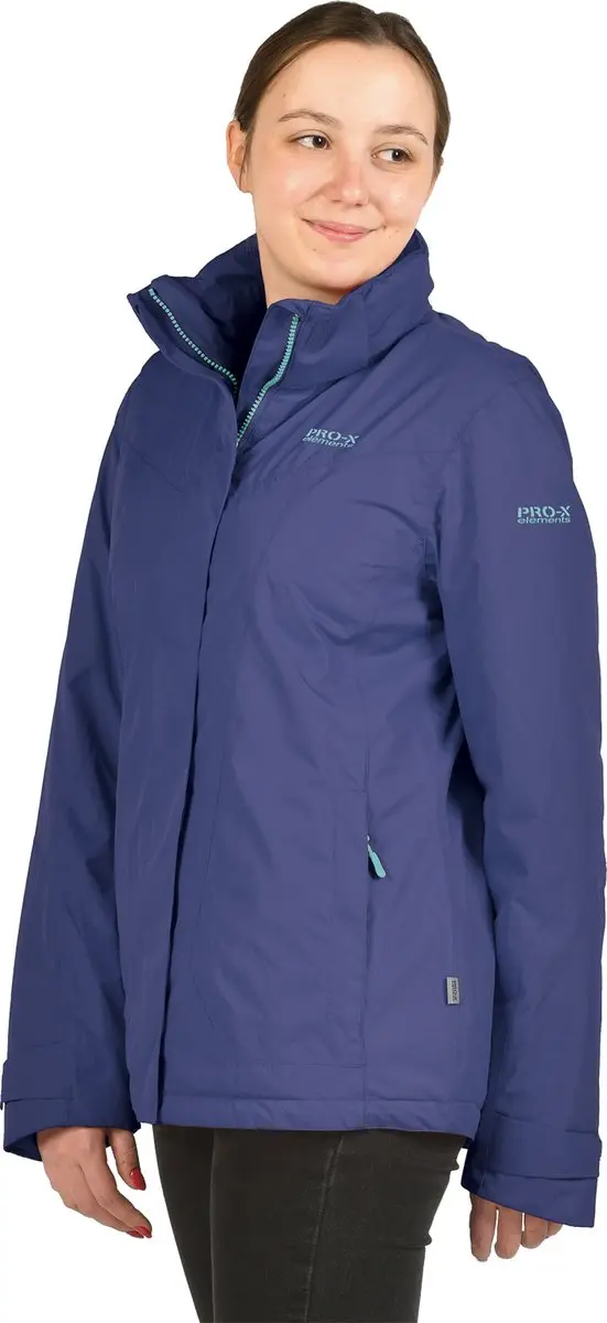 Pro-X Elements Cindy Outdoorjas Dames - Indigo - Maat 48 - afbeelding 5 van 5