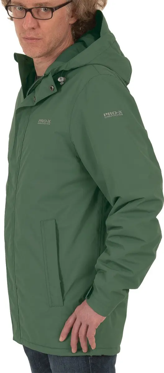 Pro-X Elements Dale Heren Outdoorjas - Donkergroen - XL - afbeelding 6 van 6