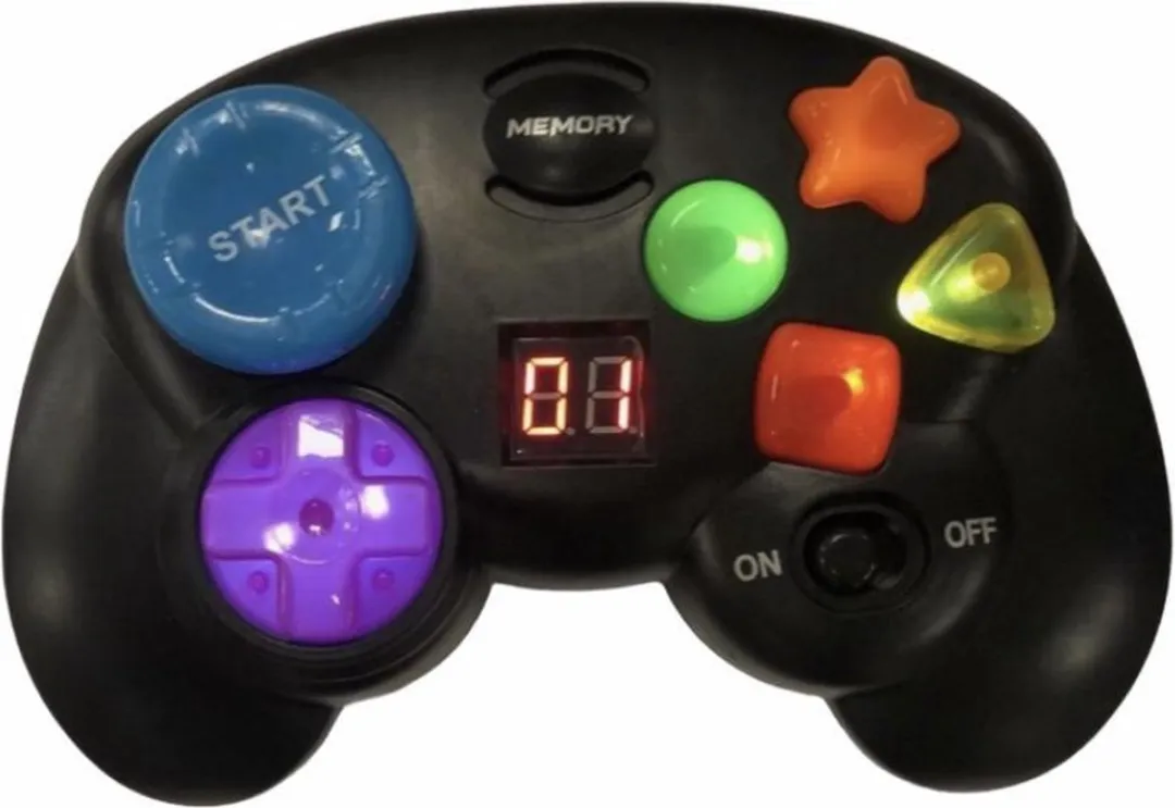 Brain Games Controller Memory Game Junior 17 X 5 Cm Zwart