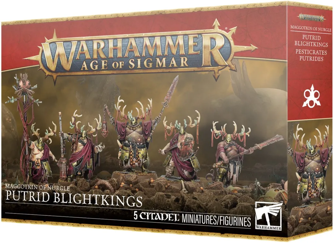Games Workshop Maggotkin of Nurgle Putrid Blightkings
