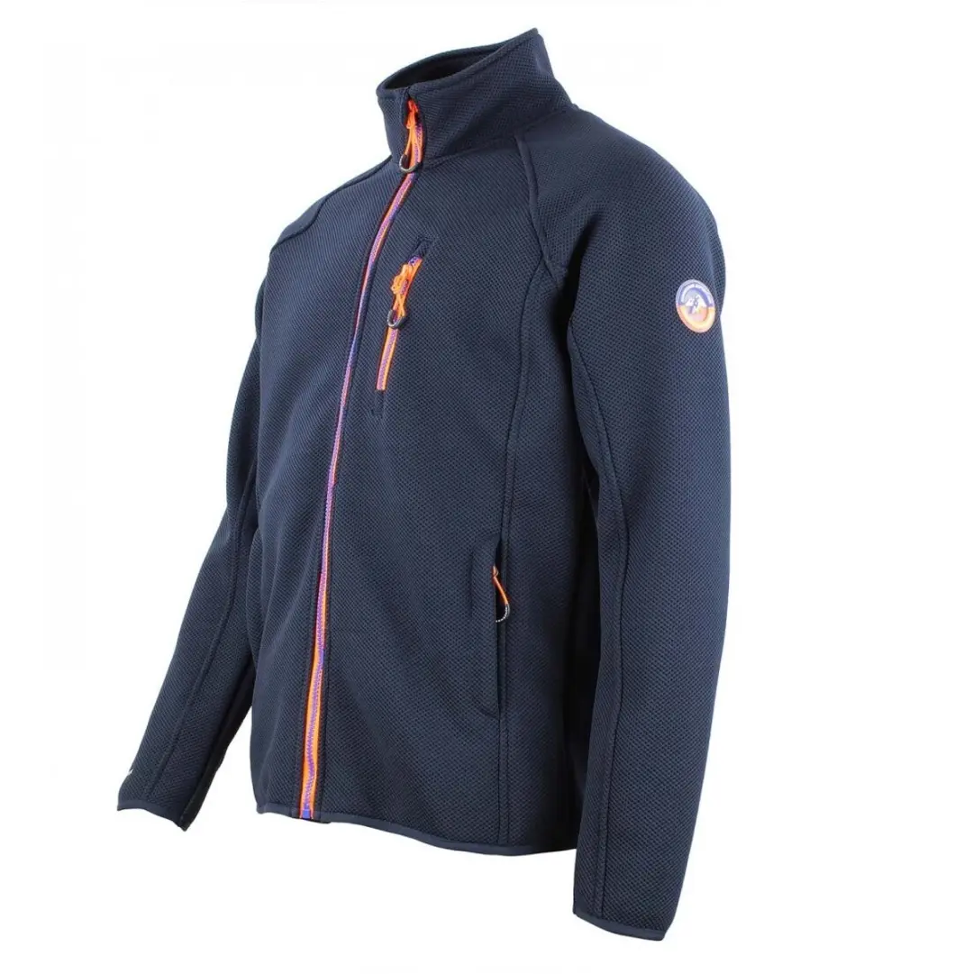 Peak Mountain Fleecejack - Nachtblauw - 3XL - afbeelding 2 van 6