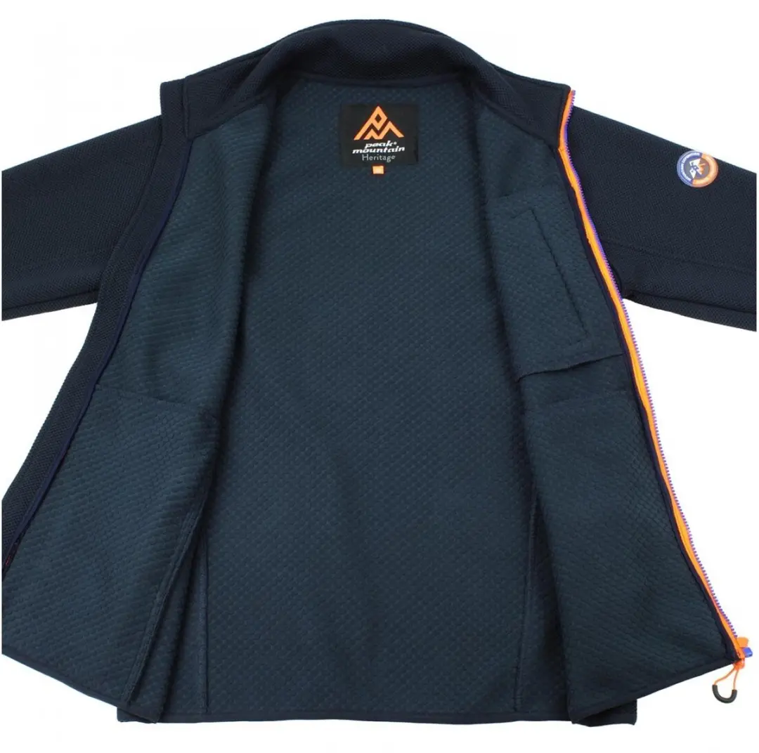 Peak Mountain Fleecejack - Nachtblauw - 3XL - afbeelding 5 van 6
