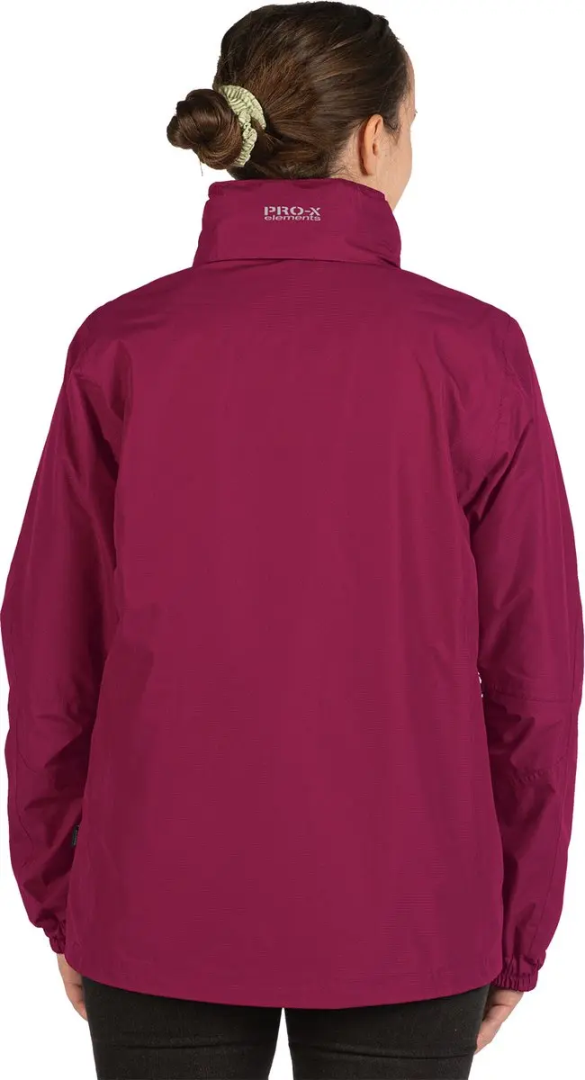 Pro-X Elements Carrie Dames Regenjas - 10000mm - Berry - afbeelding 4 van 6