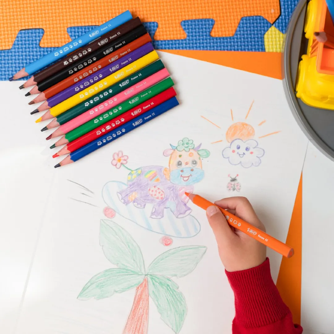 Creativ Company BicKids Evolution ecolutions Kleurpotloden - 144 Stuks