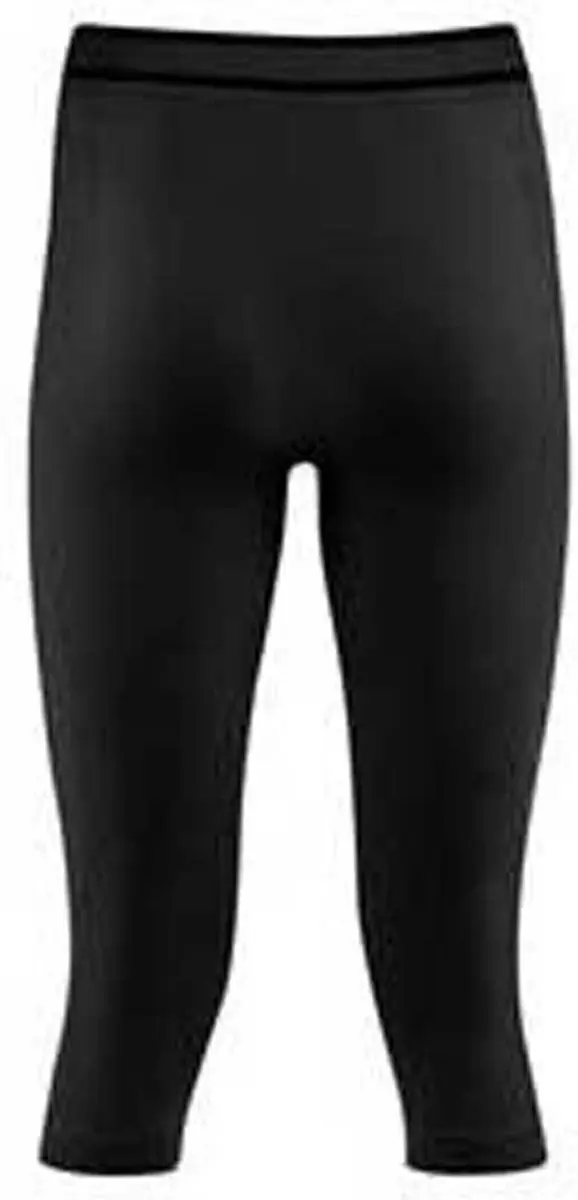 Lenz Merino 6.0 3/4 Basislaag Legging Dames - Zwart XS - afbeelding 2 van 4