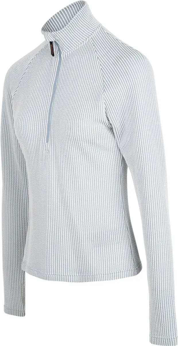 Brunotti - Kiana Snow Fleece Dames - Pale Blue - Fleece Vest - Wintersport Kleding - Slim Fit - S