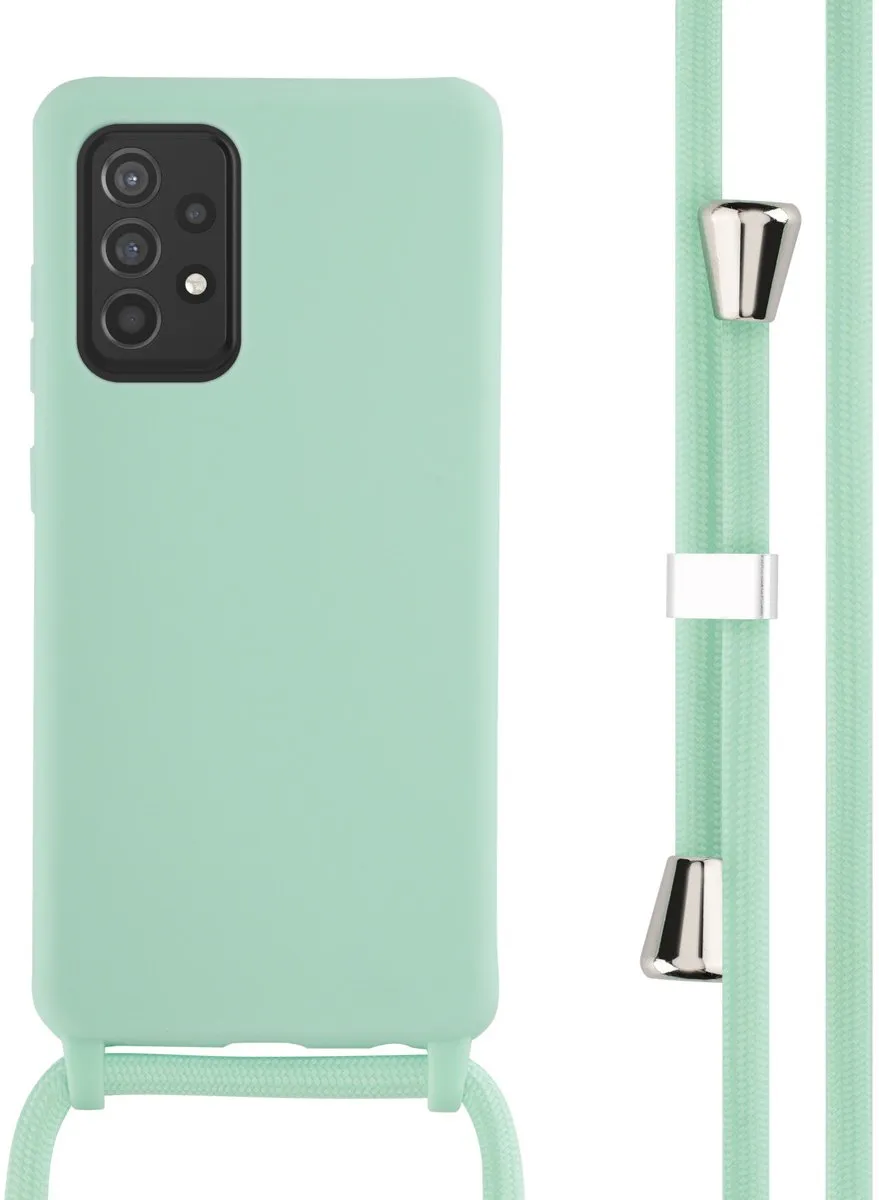Imoshion Siliconen Hoesje Samsung Galaxy A52 - Mintgroen