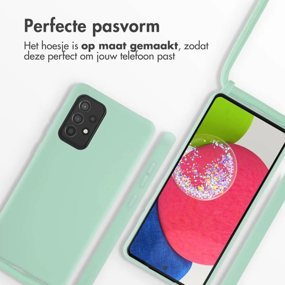 Imoshion Siliconen Hoesje Samsung Galaxy A52 - Mintgroen