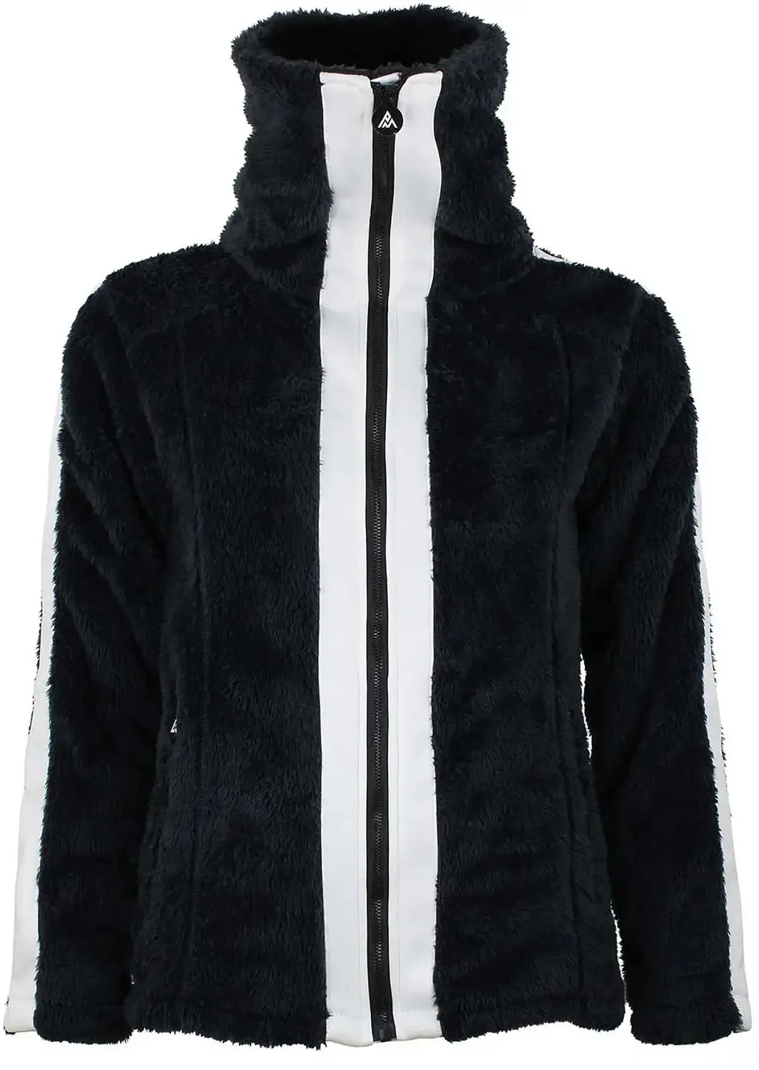 Peak Mountain Damesfleece Areva - Zwart - S - afbeelding 4 van 6