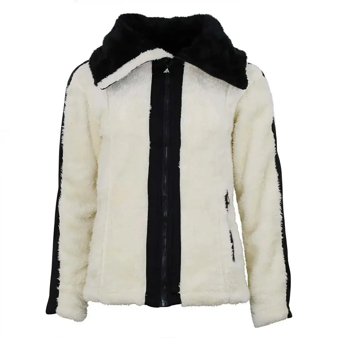Peak Mountain Damesfleece Areva - Zwart - S - afbeelding 5 van 6