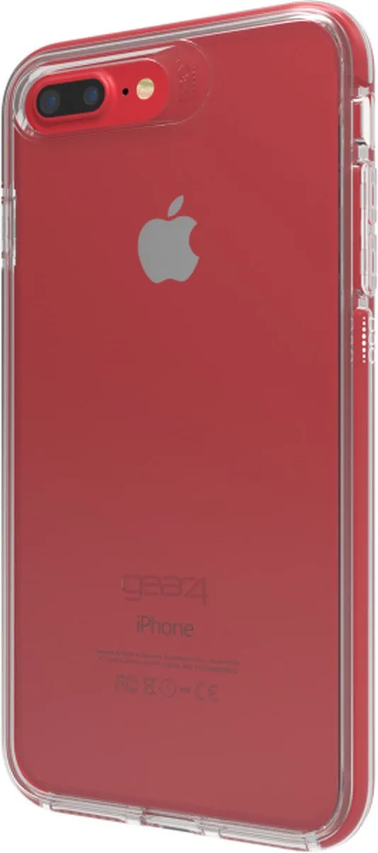 Gear4 D3O Piccadilly iPhone 7 Plus 8 Plus hoesje - Red case