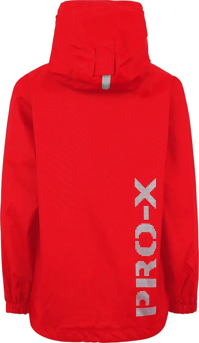 Licht oranje kinder regenjas Flashy van Pro-X Elements 164 - afbeelding 3 van 4