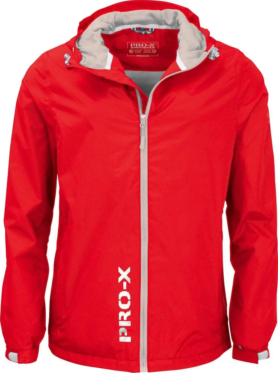 Licht oranje kinder regenjas Flashy van Pro-X Elements 164