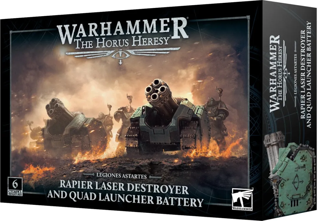 Warhammer The Horus Heresy Legiones Astartes Rapier Laser Destroyer & Quad Launc