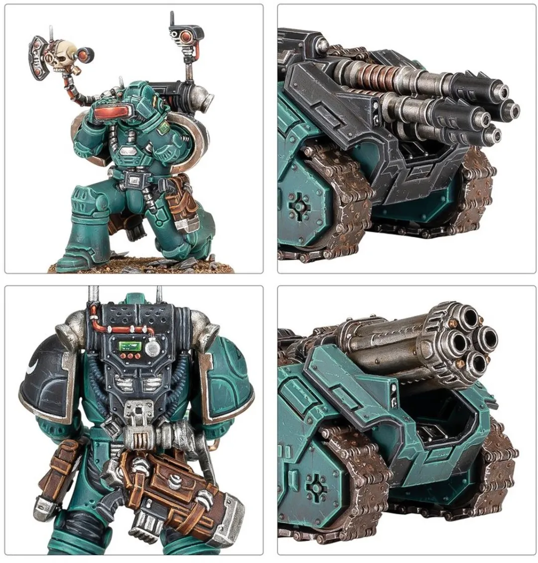 Warhammer The Horus Heresy Legiones Astartes Rapier Laser Destroyer & Quad Launcher 137 Onderdelen